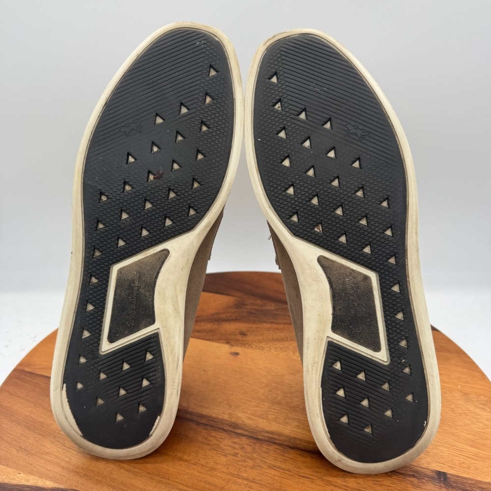 Wolf and Shepherd Mens Size 11 Crossover Shoe Brown Suede Slip On Casual Loafer - Picture 7 of 10